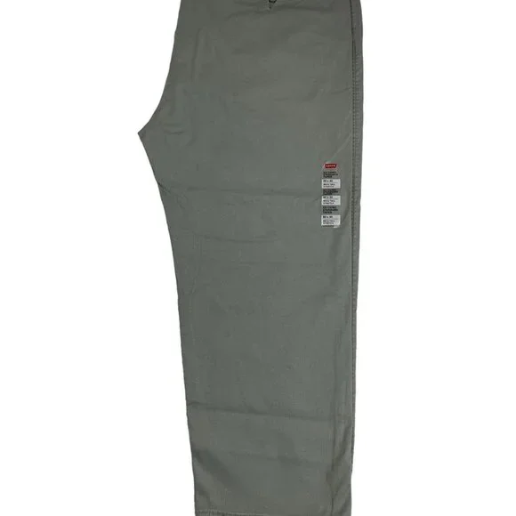 Levi s Men s Xx Standard Tapered Chino Pants Green Olive Stretch Twill 50x30 Big - Picture 7 of 16